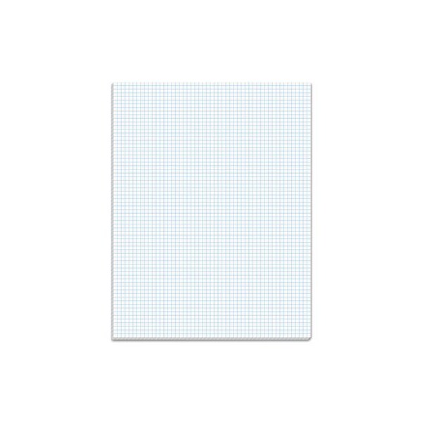 Tops Business Forms TOPS, QUADRILLE PADS, 6 SQ/IN QUADRILLE RULE, 8.5 X 11, WHITE, 50PK 33061 - main